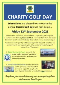 Golf day poster