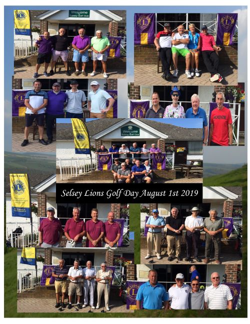 Selsey Golf Day Collage 2019 Selsey Golf Day Collage 2019